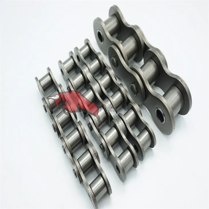 China Hot Sale Industrial Carbon Steel Transmission Roller Chain 40A 200-1R 2R 3R